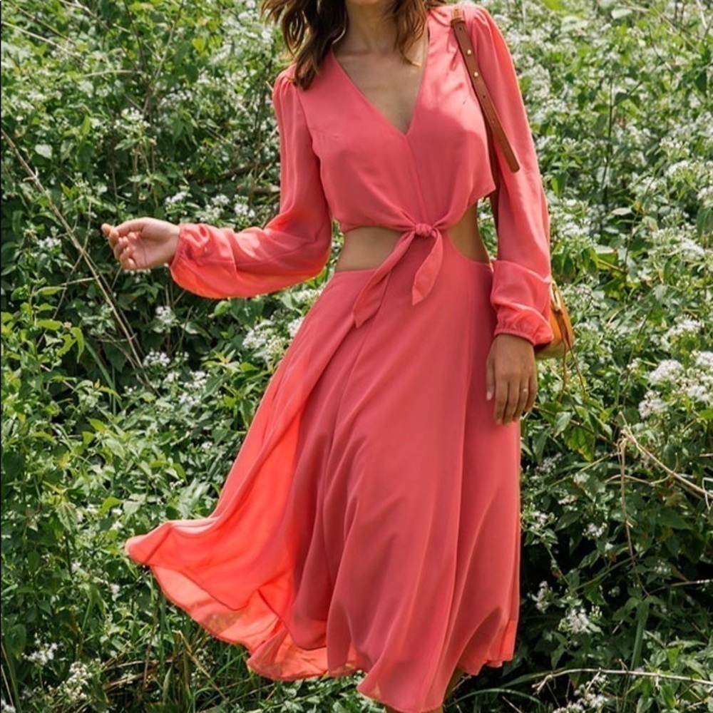 NWT Yumi Kim Open Heart Dress in‎ Saffron Size XS